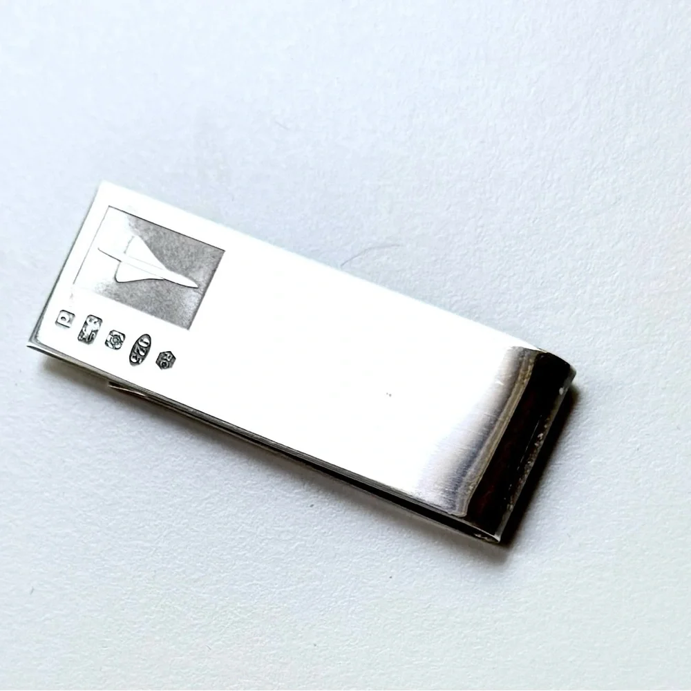 Concorde Stylish Silver Money Clip